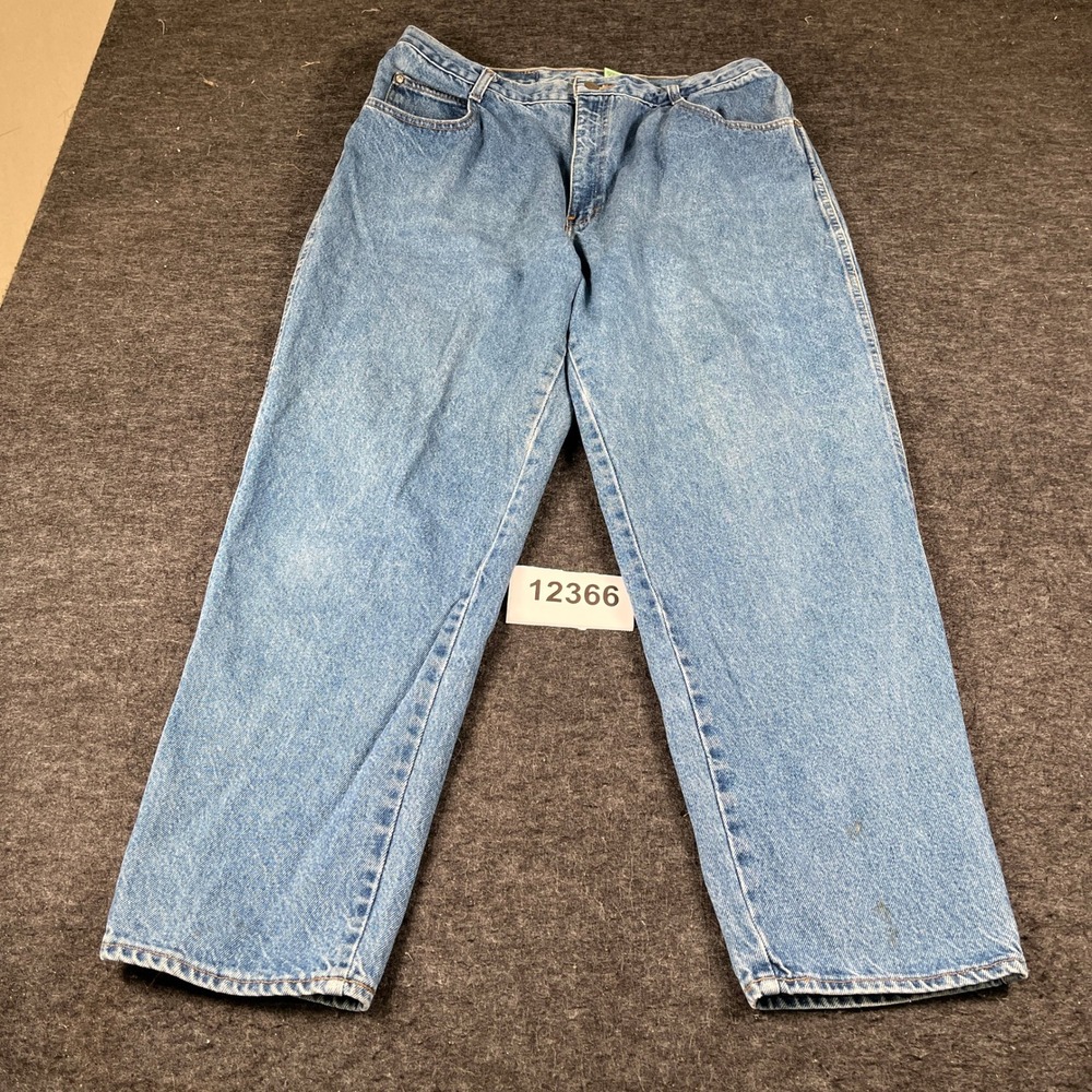Vintage PS Gitano Straight Jeans Womens 18 Short Blue Denim Cotton Medium Wash
